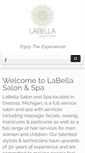 Mobile Screenshot of labellaowosso.com